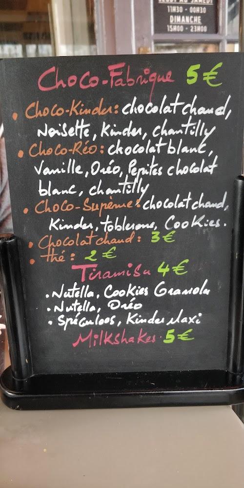 La Fabrique - Menu Image 1